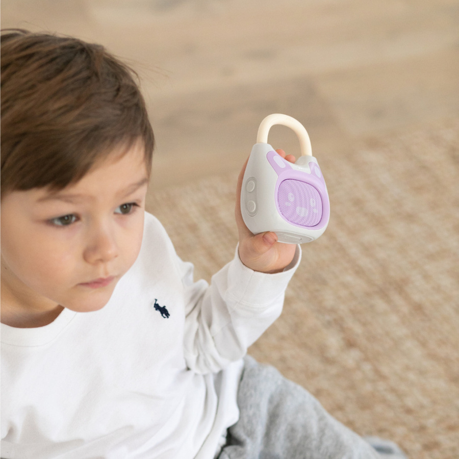 Króliczek Pocket Bunny K1 - Waniliowo/Fioletowy