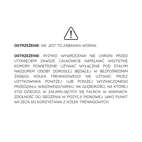  The Swim Essentials Kółko treningowe dla dzieci Hearts