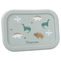 Lunchbox pojemnik silikon KIDZROOM Small Dino