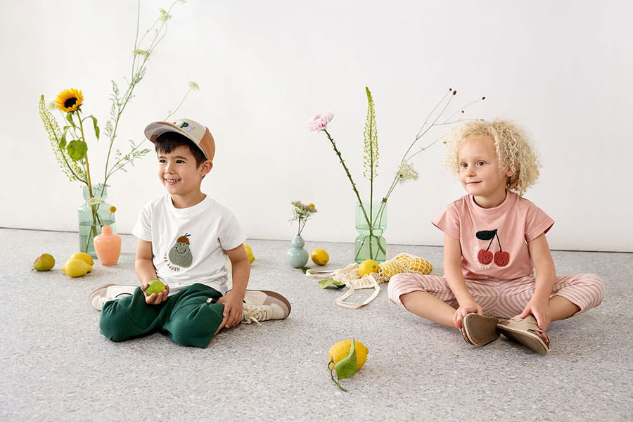 T-Shirt Jersey GOTS Cherry peach - 74/80 7-12 months - Lassig