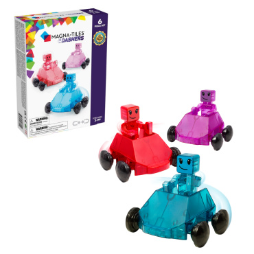 MAGNA-TILES® Magnetyczne Samochodziki Dashers 6 el.