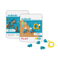 Zestaw narzędzi do konstruowania DIY Makedo - Play 17 el.