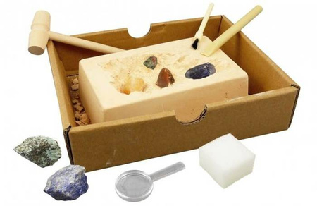 Mały archeolog - SKAŁY I MINERAŁY