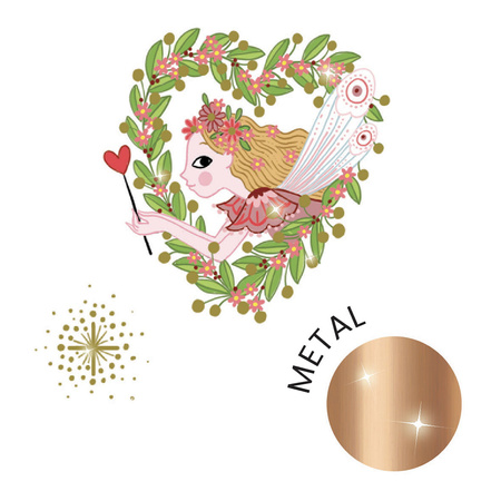 Tatuaże, przyjaciele wróżki, kolorowe