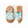 Kapcie dziecięce, rozmiar 24, kwiatki BLUE DAISY