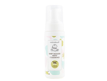 Pianka do mycia rąk, pupy dla dzieci BIO 200 ml 0m+ NATINATURALI