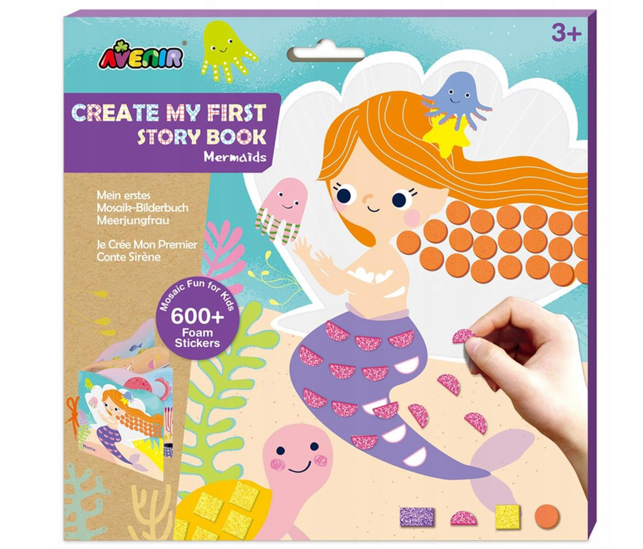 Moja pierwsza książka z mozaikami - Syrenki