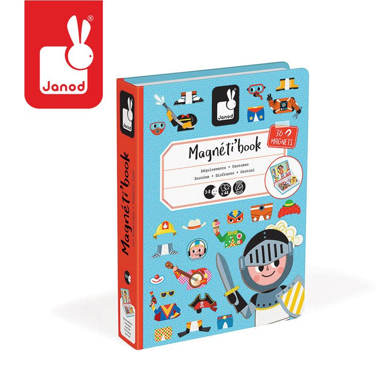 Magnetibook, kostiumy, chłopiec