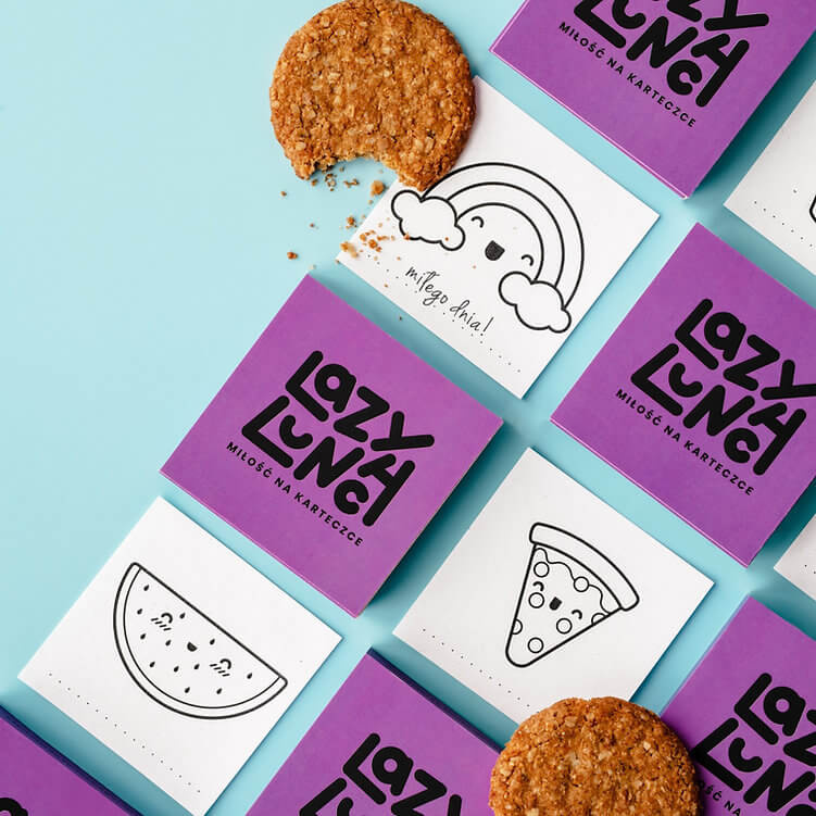 Lazy Lunch, Karteczki do śniadaniówki, 101 szt.