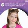 Kryształowe tatuaże samoprzylepne,