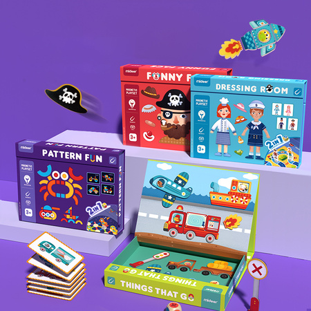 Magnetyczna gra 2w1 – Ubrania