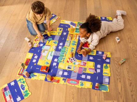 Cody block, mapa miasta. wersja angielska