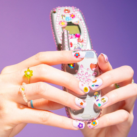 NAKLEJKI NA PAZNOKCIE FLOWER - 120 SZTUK