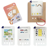 WiemTo Zestaw Startowy dla dzieci 5+. Pudełko WiemTo i 1 Zestaw Kart