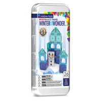 MAGNA-TILES® Klocki Magnetyczne Travel Winter Wonder 26 el.