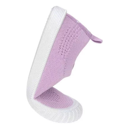 Lassig - Ultrawygodne elastyczne trampki dziecięce z antypoślizgową podeszwą - Splash & Fun Lilac - 21