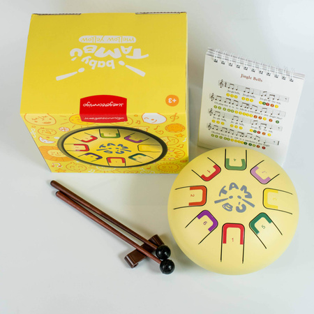 Baby Tambu - bębenek językowy - Mellow Yellow