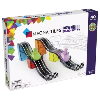 MAGNA-TILES® Klocki Magnetyczne, Downhill Duo, 40 el