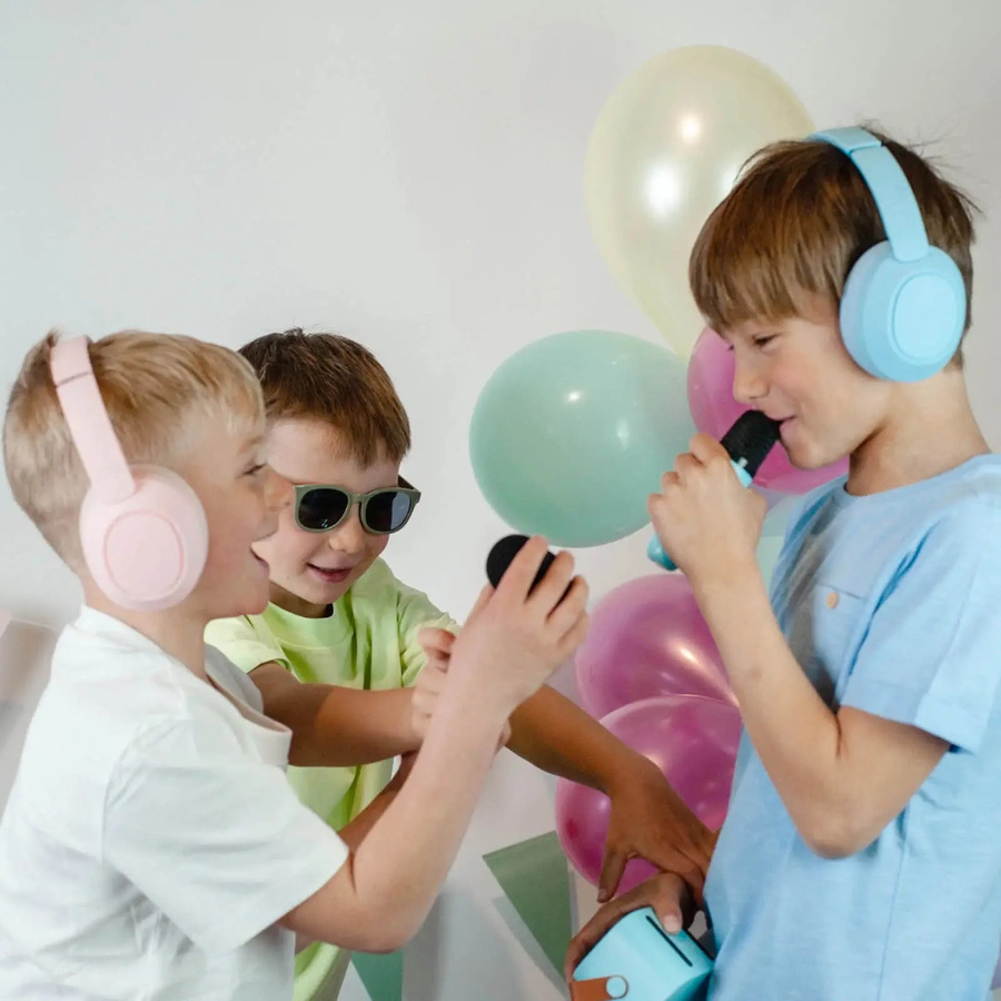 Słuchawki z aktywną redukcją hałasu dla dzieci, blue