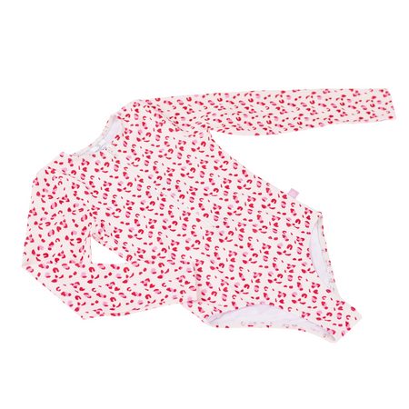 The Swim Essentials Strój kąpielowy jednoczęściowy Old Pink Leopard 122/128