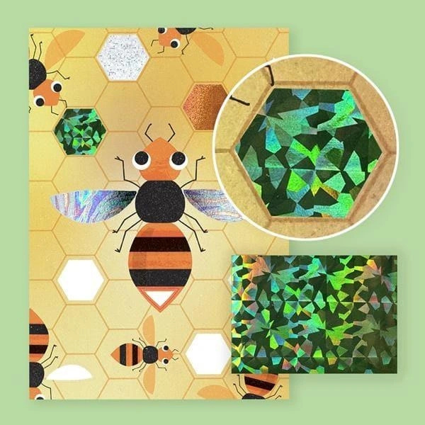 Zestaw Artystyczny z Folią - Radosne Robaczki - Tiger Tribe 