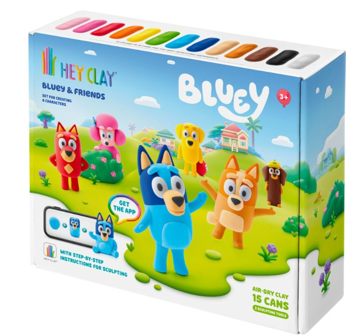 Hey Clay Bluey + akcesoria 15-pak