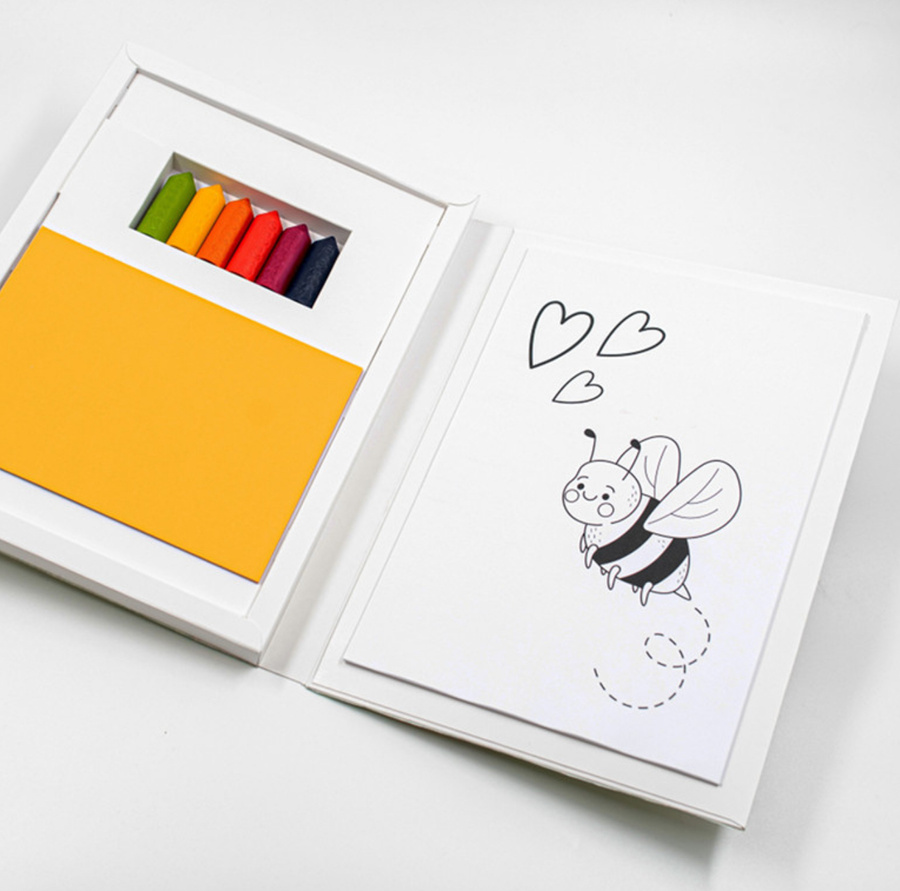 Mój pierwszy zestaw do kolorowania (kredki Madenka Junior kolorowanka kolorowy papier)