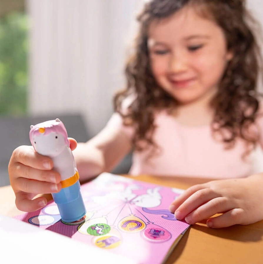 Sticker WOW Jednorożec