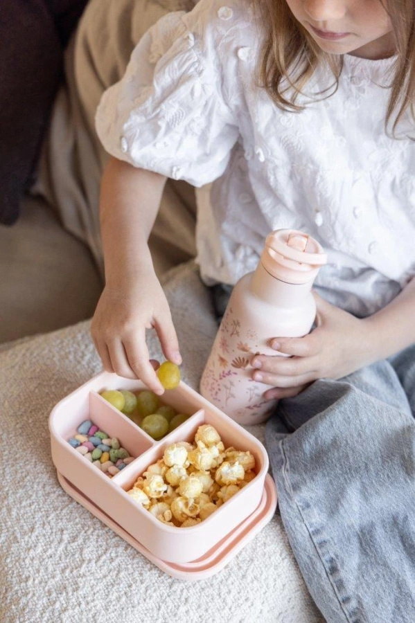 Lunchbox pojemnik silikon KIDZROOM Memories Flower