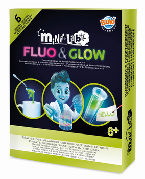 Mini lab, fluo glow