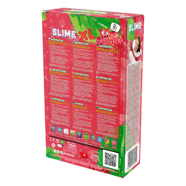 SLIME_ZESTAW DIY TRUSKAWKA XL