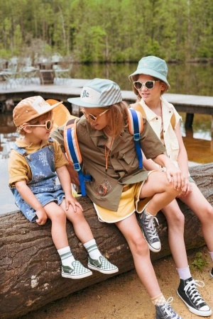 Okulary przeciwsłoneczne BuZZ 6-9 Salvia Stripe