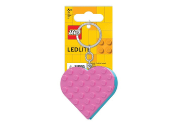 Brelok do kluczy z latarką LEGO® Serce