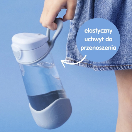 Sportowa butelka tritanowa 450 ml, Blue Slate