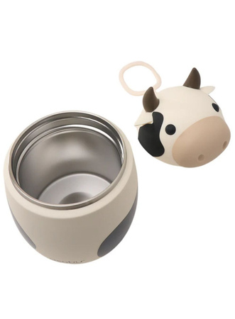 Pojemnik termiczny Bestie Asobu –Krowa 600 ml