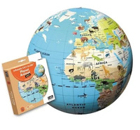 Globus 42 cm- Planeta Zwierząt, piłka