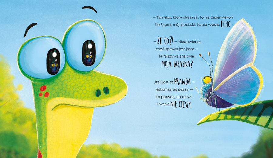 Gekon, który odkrył echo