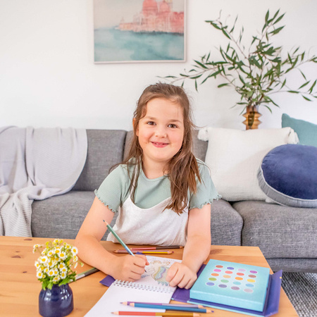 Tiger Tribe Zestaw do Rysunku – Metaliczne Kredki