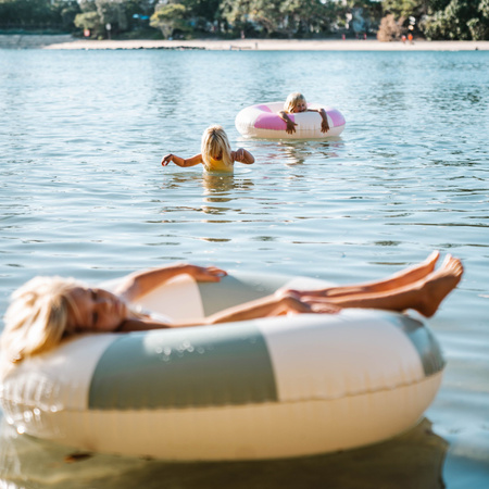 Koło do pływania Olive Stripe