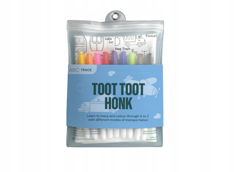 Duża Mata Silikonowa do Kolorowania A3 - Pojazdy