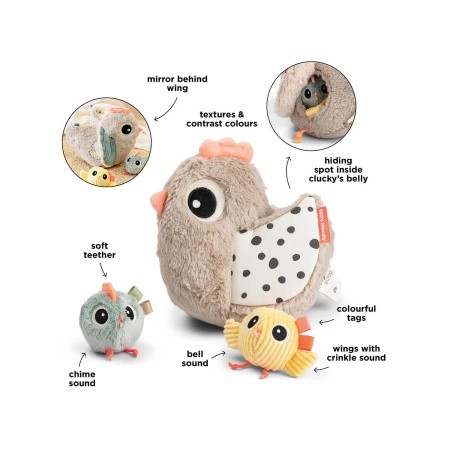 Done By Deer Zabawka Kurka Clucky