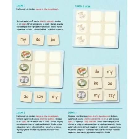 Feluś i Gucio grają w sylaby