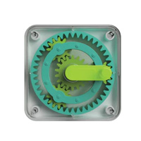 PlayTab Sensoryczny kwadrat, koła zębate