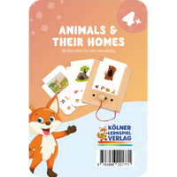 Zwierzęta i ich Domy. Karty WiemTo dla dzieci 4+