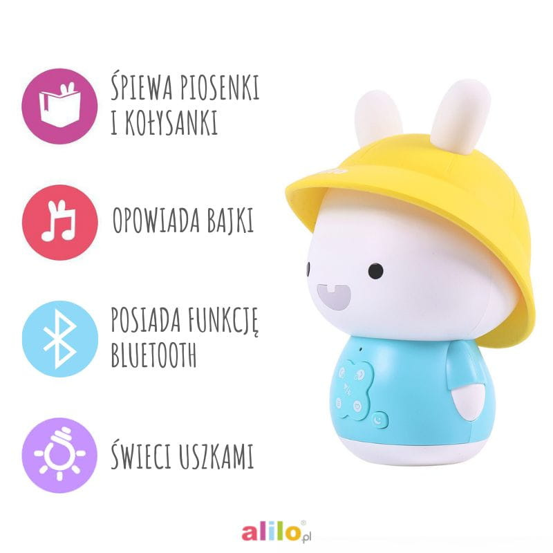 Alilo Baby Bunny różowy