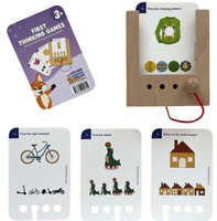 WiemTo Zestaw Startowy dla dzieci 3+. Pudełko WiemTo i 1 Zestaw Kart