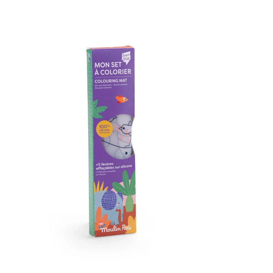 Silikonowa mata do kolorowania, Les Toupitis