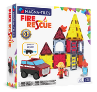 MAGNA-TILES® Klocki Magnetyczne Straż Pożarna 27 el.