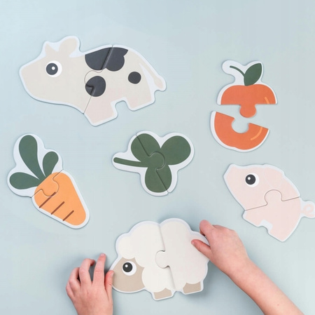 Done by Deer Pierwsze Puzzle Tiny Farm
