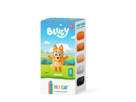 Hey Clay- Figurka Bluey Bingo + akcesoriami 5pak